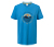 T-Shirt mit Print, blau - Hellblau