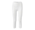 3/4-Leggings mit Spitzenborte, weiß - Weiß