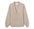 NAH/STUDIO Cardigan | nachhaltige Merinowolle, sand