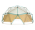 Lifetime-Klettergerüst »Geodome«, mit Zelt