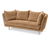 SCAPA 2,5-Sitzer-Cordsofa, honigfarben