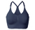 Seamless-Sport-Bustier, dunkelblau