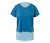 2-in-1-Kurzarm-Sportshirt, blau