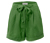 Shorts mit Leinenanteil, grün - Grün