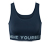 Seamless-Sport-Bustier, blau