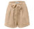 Shorts mit Leinenanteil, beige - Beige