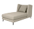 Chaiselongue »Samira«, sandbraun