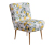 Cocktailsessel »Fiona« mit Zitronenprint