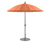 Aluminium-Sonnenschirm »Shanghai«, Ø ca. 270 cm, orange