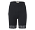 Radlershorts mit Spitzenborte, schwarz - Schwarz