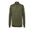 Merino-Pullover mit Polokragen, olivgrün
