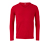 Cashmere-Pullover mit V-Ausschnitt, rot