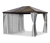 Profi-Pavillon, 300 x 365 cm, hellgrau
