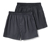 2 Web-Boxershorts, anthrazit