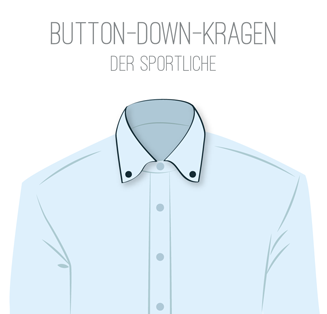 Der Button-Down-Kragen