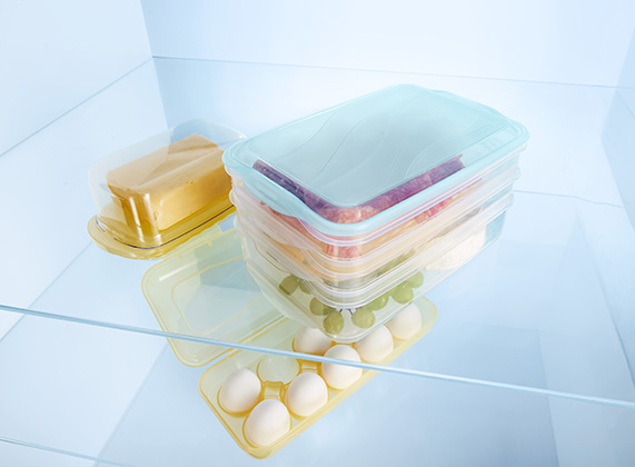 Luftdicht verpackt im Kühlschrank