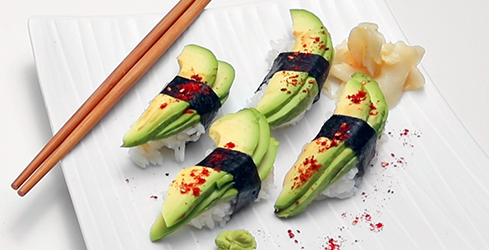 Rezept für Nigiri mit Avocado