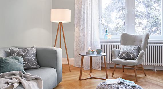 Gemütliche Materialien zur Einrichtung im Hygge Stil
