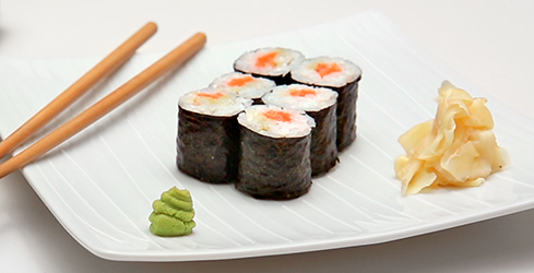 Rezept für Lachs Maki