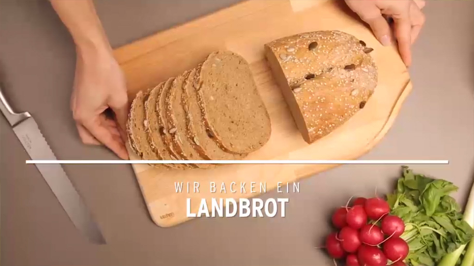 Landbrot backen