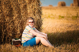 Angenehm an heißen Sommertagen: Shorts für Damen.