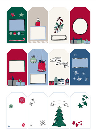 Individuelle Weihnachtskarten zum ausdrucken - nur bei Tchibo!