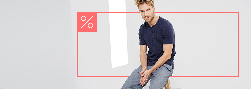 Reduzierte Schlafanzüge und Pyjamas für Herren TCHIBO