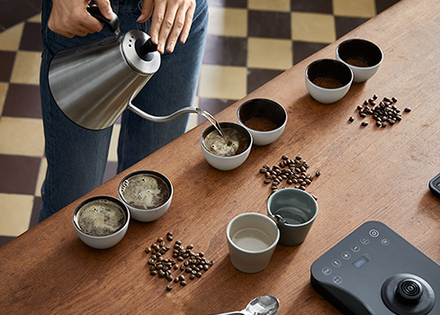 Beim professionellen Cupping