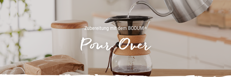 Zubereitung im Pour Over