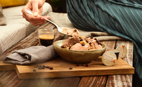 Kaffee Eiscreme