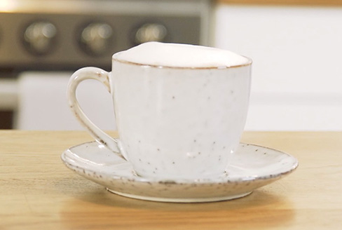 Cappuccino in der Tasse