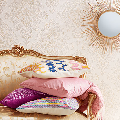 DIY-Kissen im Boho-Stil
