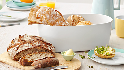 Die Aufbewahrung: so bleibt Brot länger frisch