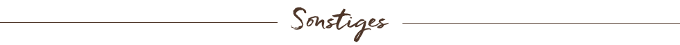 Schmuckschrift: Sonstiges