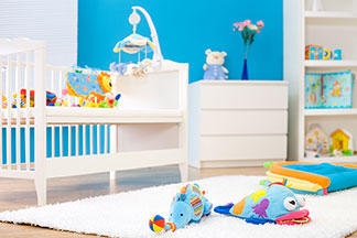 Babyzimmer und Kinderzimmer modern ausstatten.