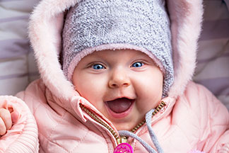 Babymode von Tchibo wird nachhaltig aus hochwertiger Bio-Baumwolle gefertigt.