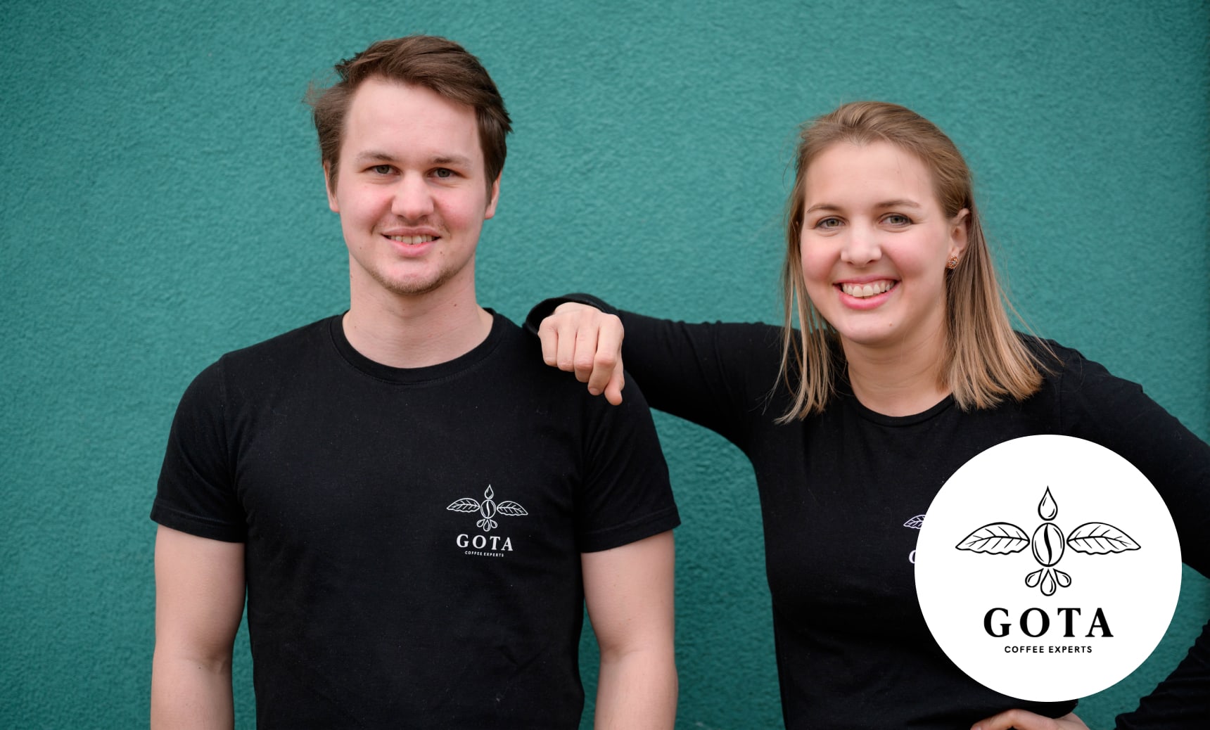 Gründerpaar von Gota Coffee Experts